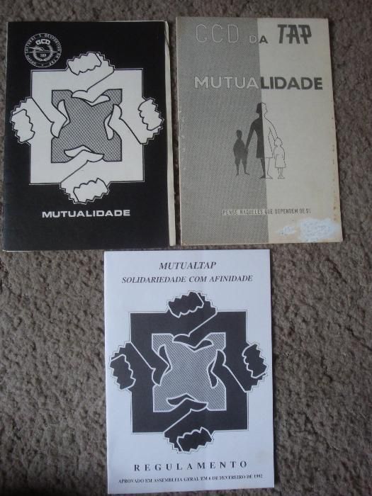 lote documentos TAP - calendário e outros