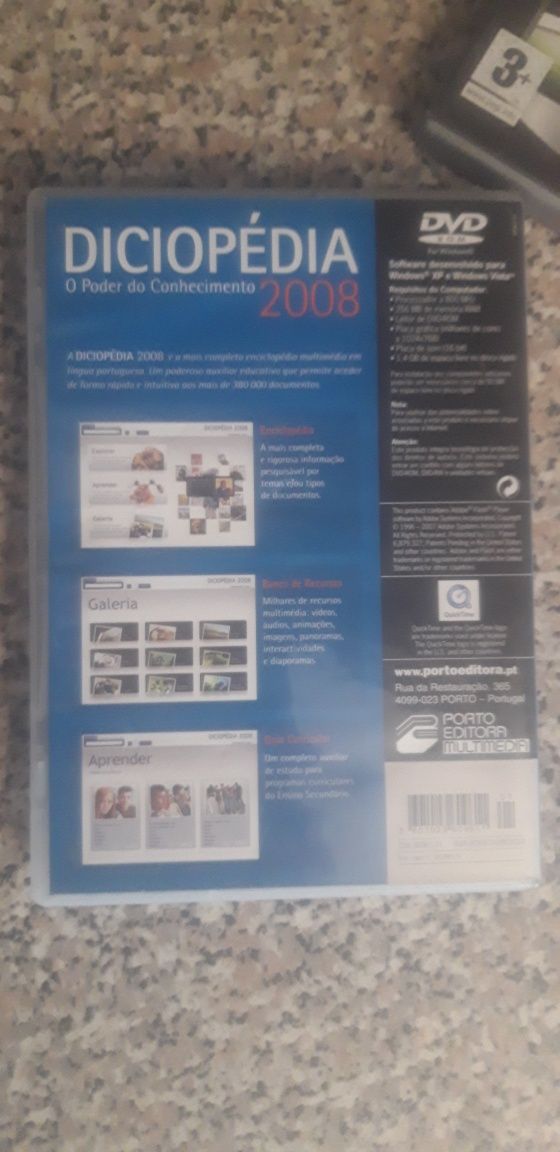 Diciopédia 2008 Porto Editora