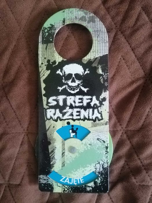 Śmieszna zawieszka na klamkę