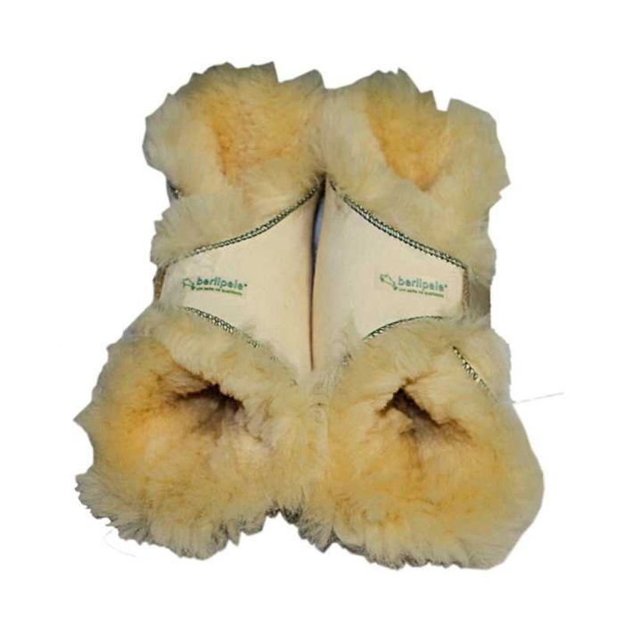 CALCANHEIRAS ANTI ESCARAS em pele de borrego 100% natural