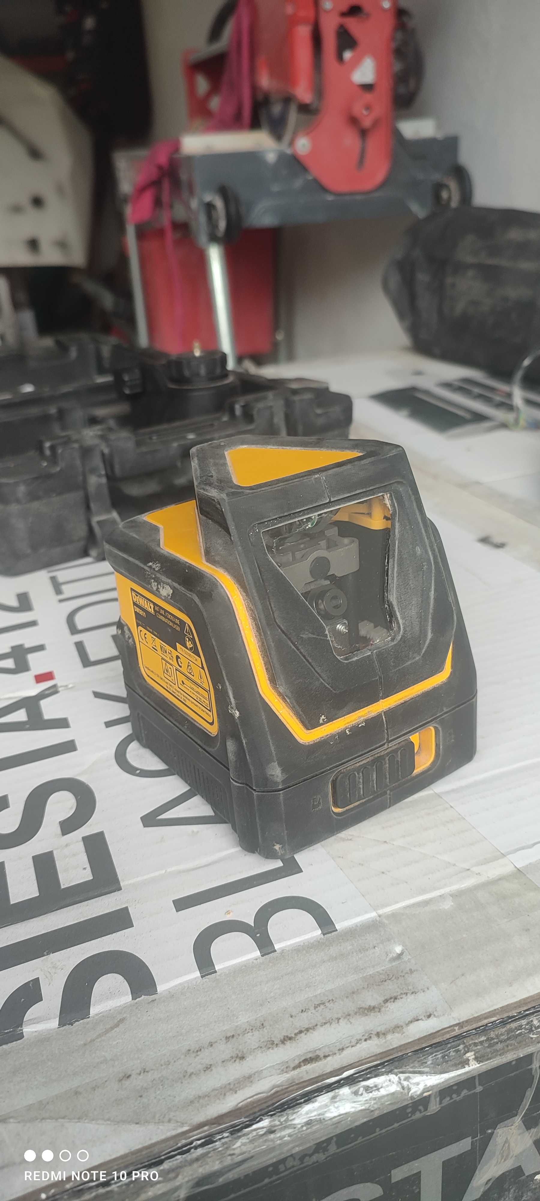 Lazer DeWalt niesprawny