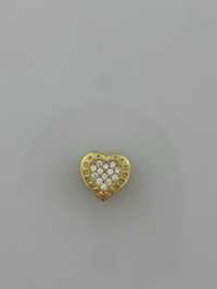 Złoty element charms na bransoletkę Pandora, Próba 585. Nowy (412)