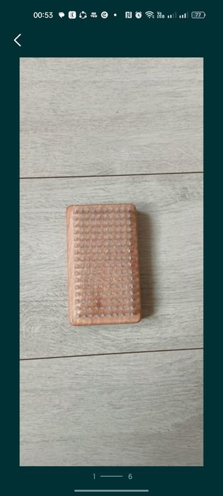 Szczotka nylonowa do nart