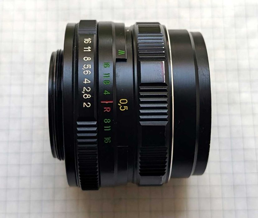 Об'єктив, объектив Гелиос 44М-6