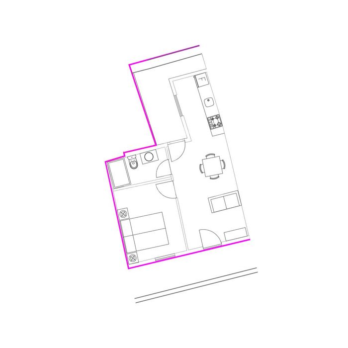 Moradia Térrea T1 com Renovação Contemporânea em Guimarães