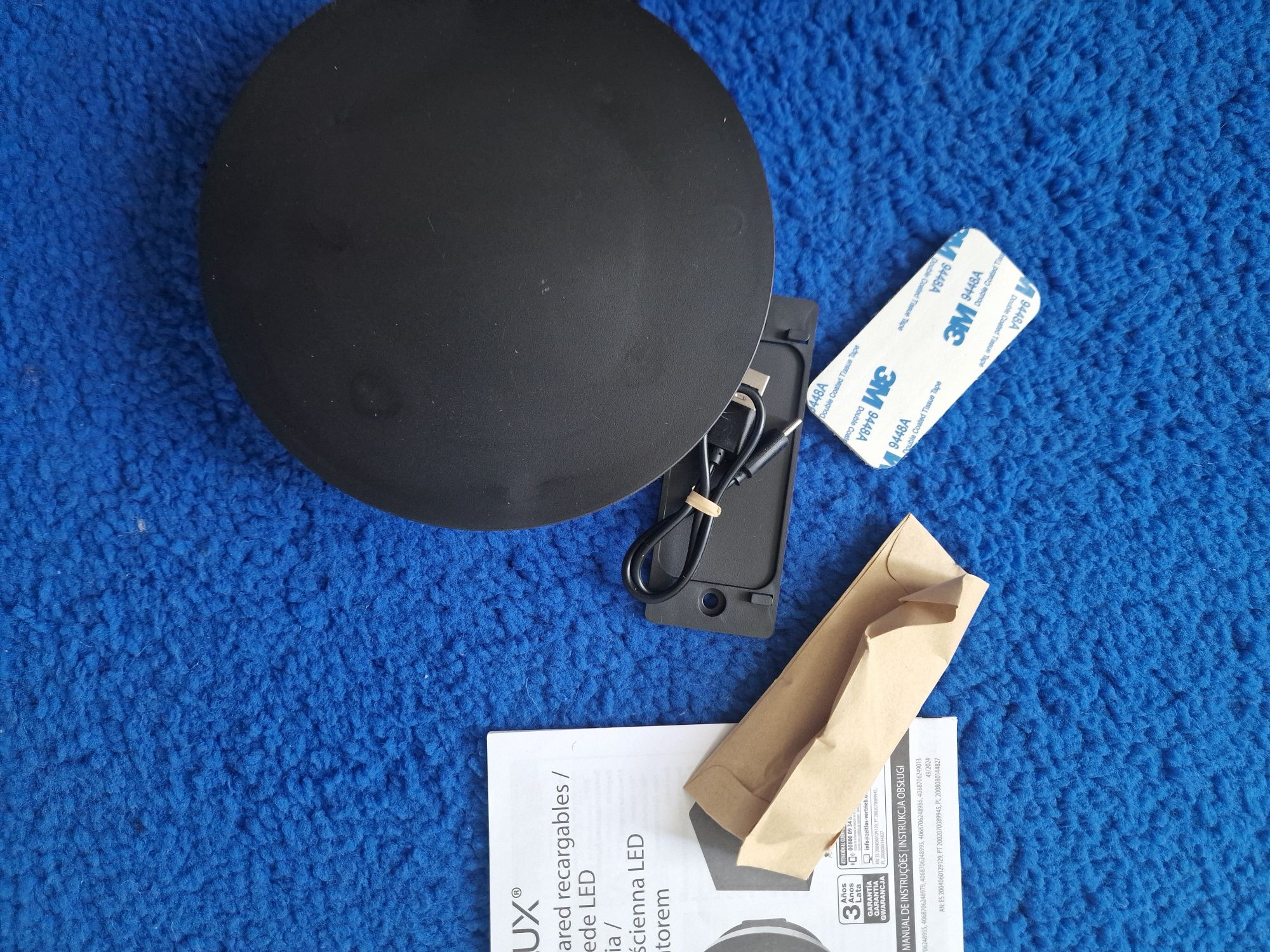 Lampka kinkiet ładowana na USB  CASALUX