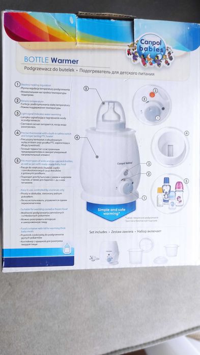 Podgrzewacz do butelek Canpol