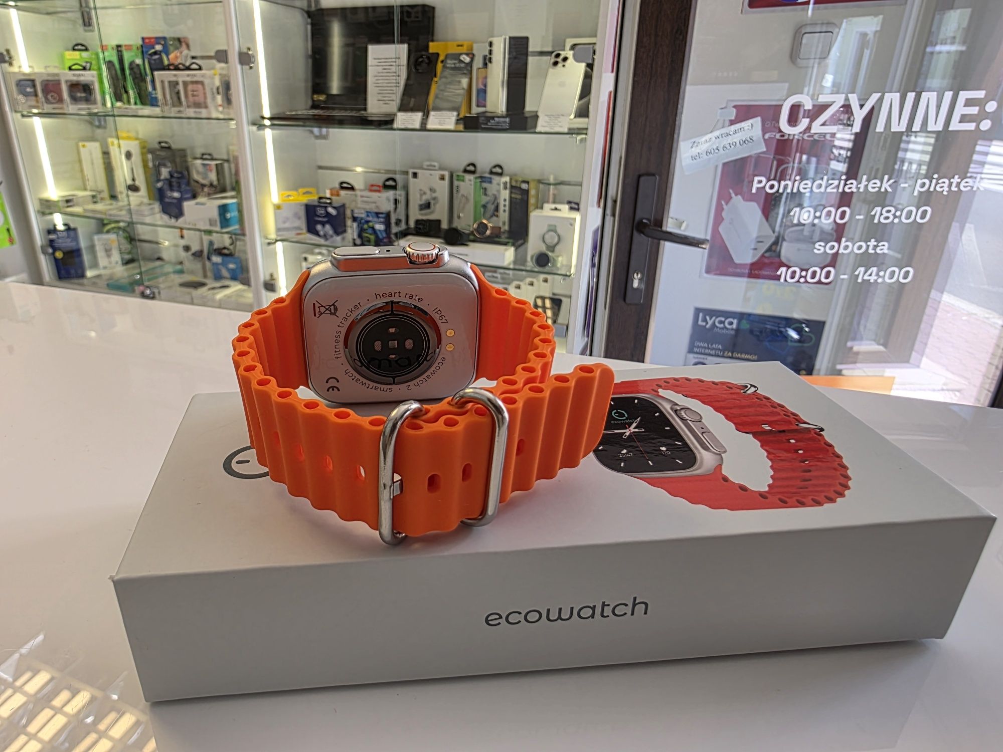 Smartwatch Maxcom Ecowatch 2, a'la Watch Ultra, IP67, gwarancja 23m.