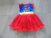 przebranie sukienka Super Girl 5-6 lat