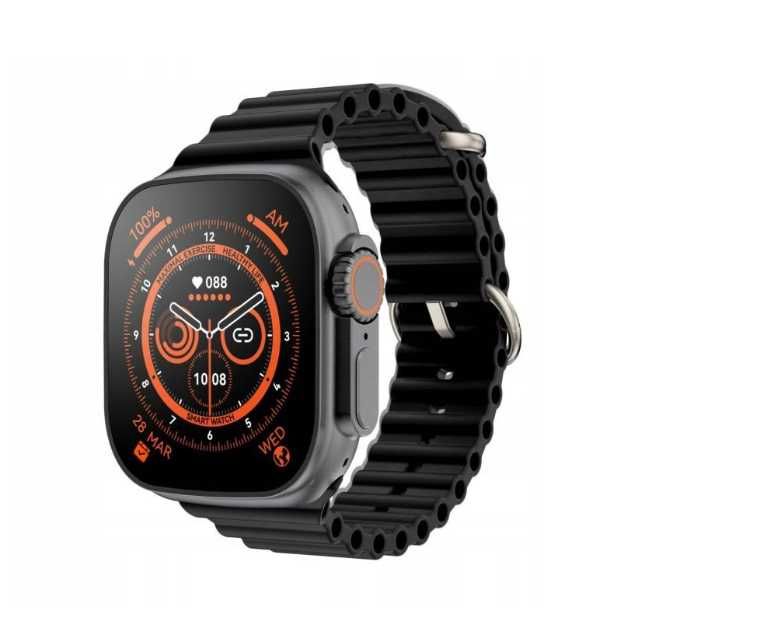 Smartwatch Ultra EKG rozmowy ciśnienie wiele funkcji