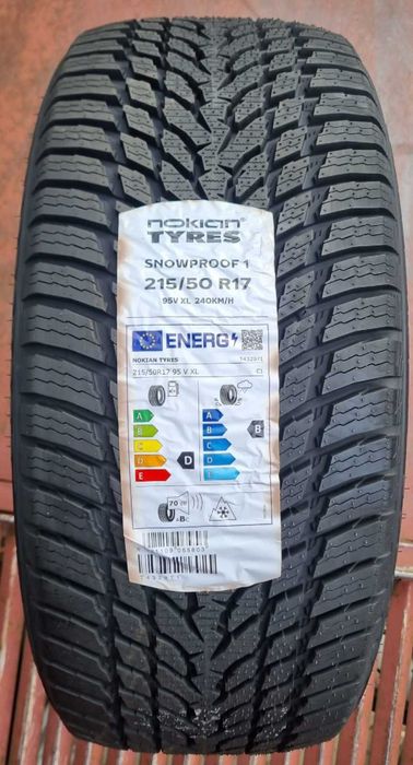 Nowe opony zimowe NOKIAN SNOWPROOF 1 215/50R17 95V