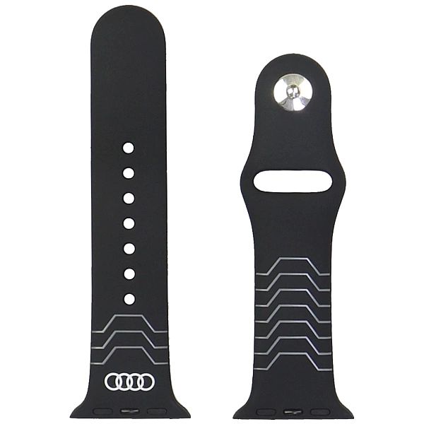 Pasek Audi Geometric Pattern Silicone Watch Strap na Apple Watch 40 /