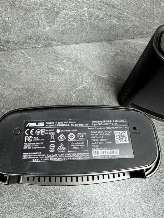 Роутер Mesh система ASUS ZenWiFi  AX6600 XT8 2 станціі