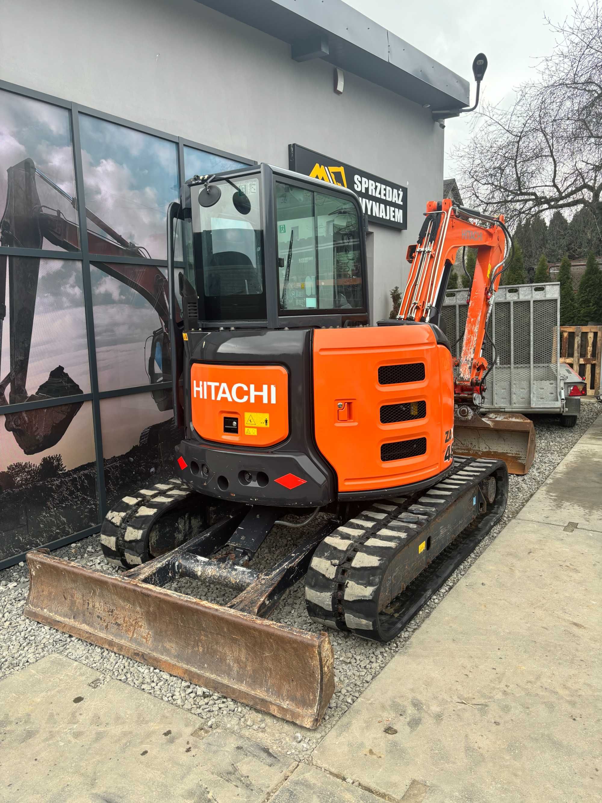 Minikoparka Hitachi ZX48U-5A z2016r klimatyzacja nie Kubota Cat Yanmar