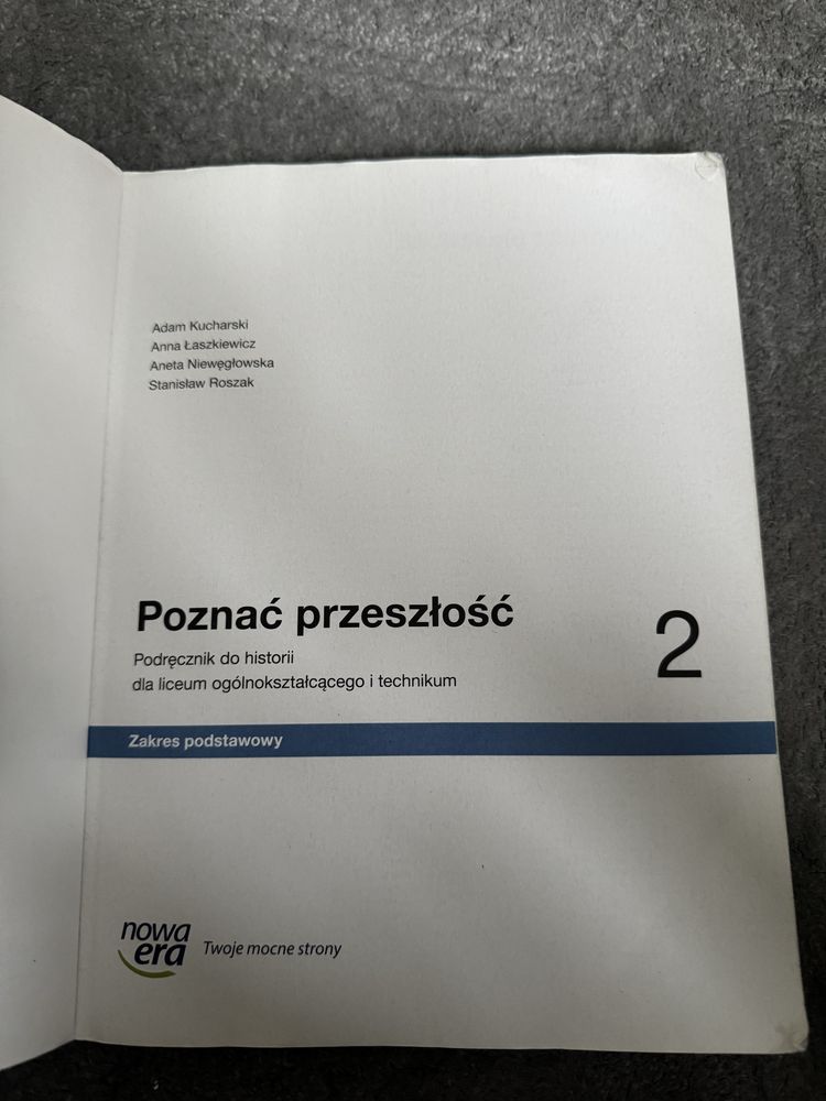 Poznać przeszłość 2 zakres podstawowy