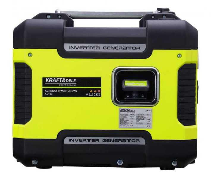 KRAFT&DELE Agregat Prądotwórczy Generator Prądu 1,9kw 4-suw KD133