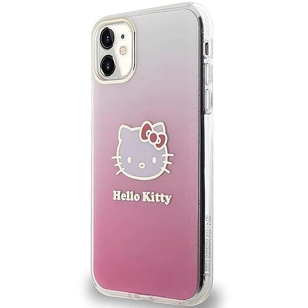 Etui Hello Kitty IML Gradient Electrop Kitty Head na iPhone 11 / Xr -