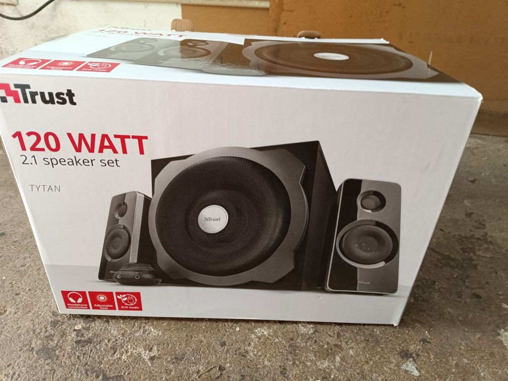 Colunas PC Trust GXT 2,1 120W Aceito 50€