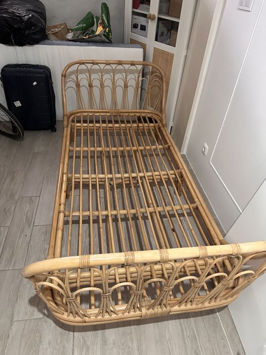 Cama bambo individual