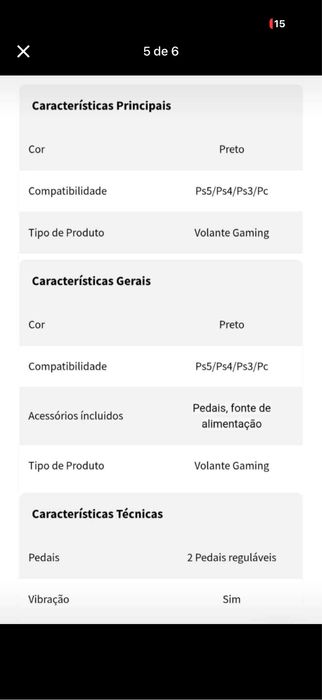 Volante e Pedais G29 Driving Force Logitech, NOVO c/garantia