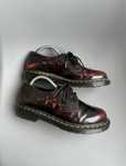 Кожаные туфли Dr. Martens 1461 с потертостями женские (оригинал)