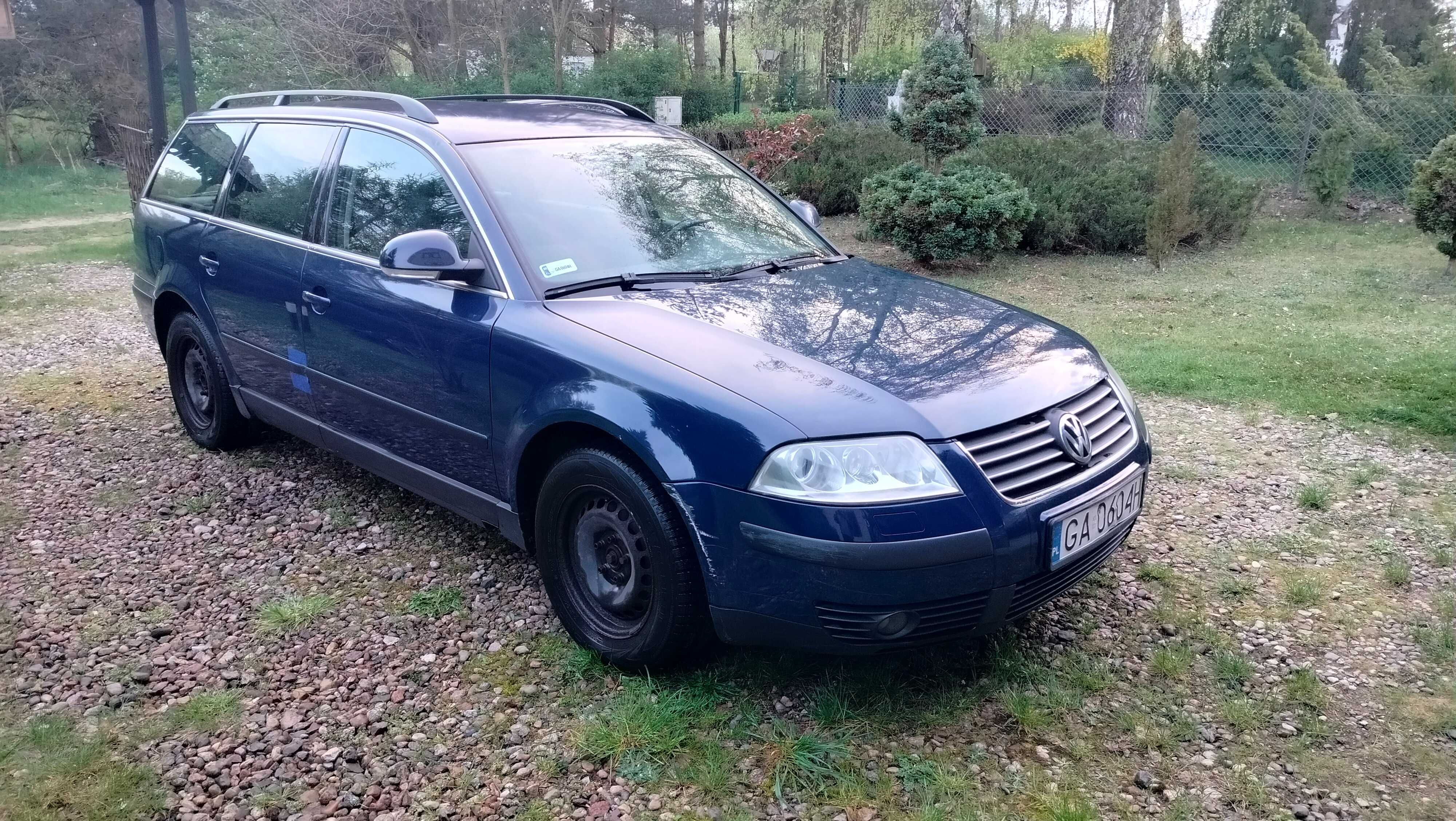 VW Passat B5FL 1.9 tdi 2005r. Bezwypadkowy, II właściciel.