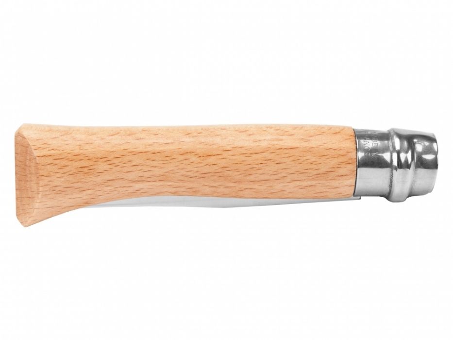 Nóż Opinel 12 inox rękojeść drewno bukowe