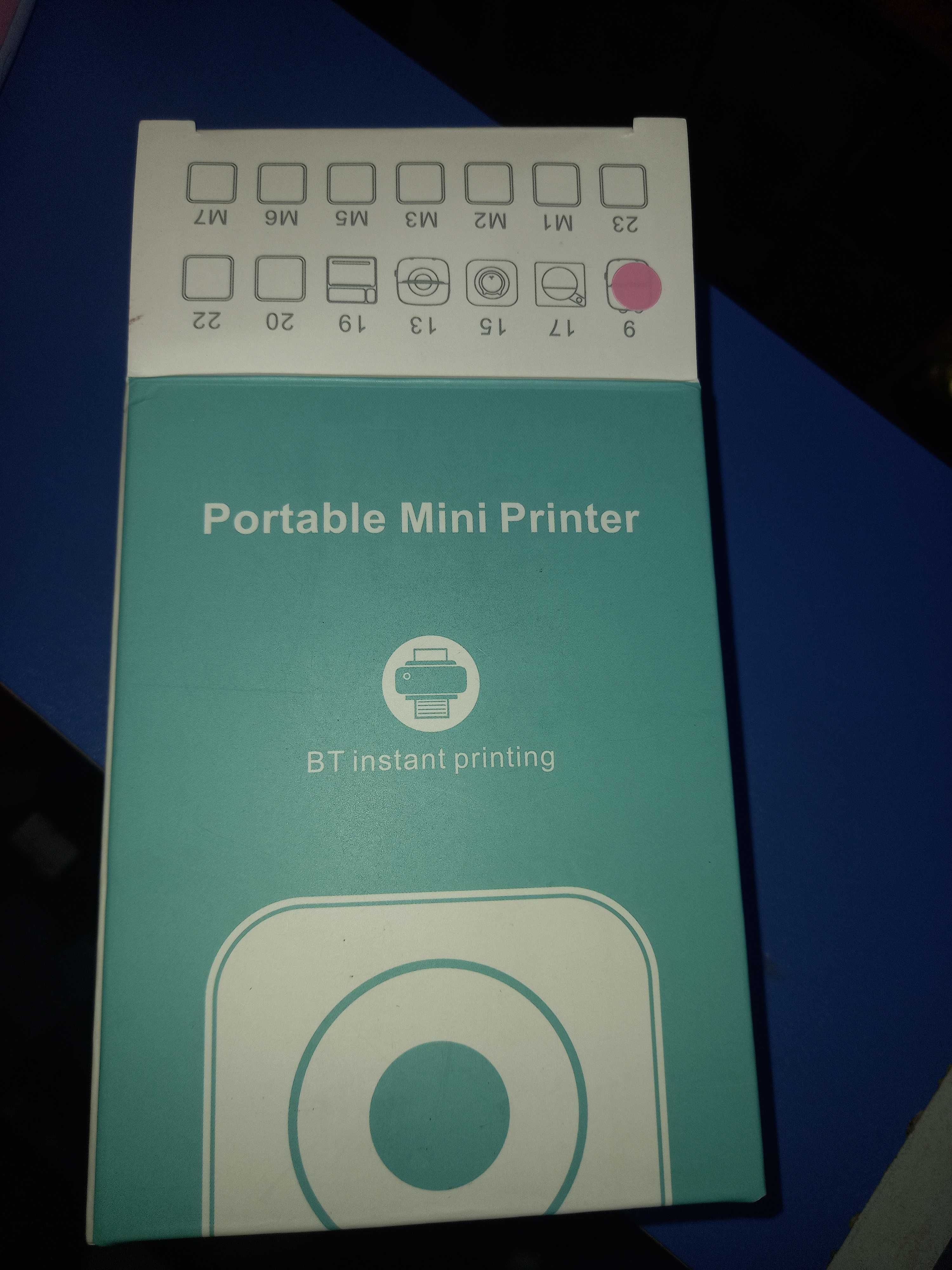 Портативний міні принтер Portable Mini Prunter