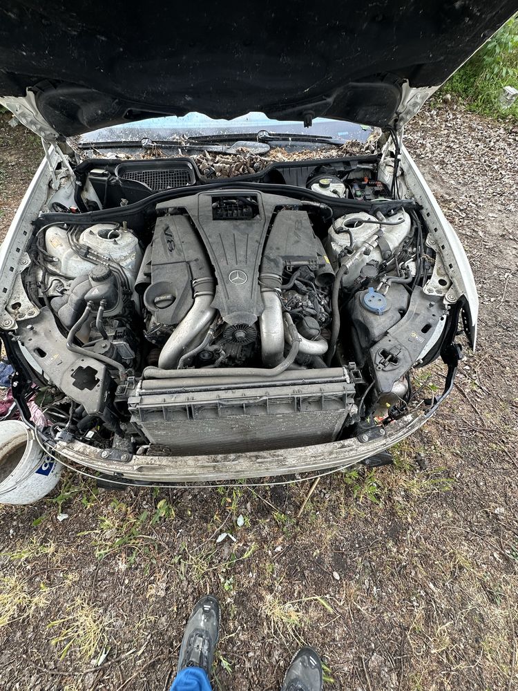 Mercedes S550   Silnik V8 na czesci s klasa