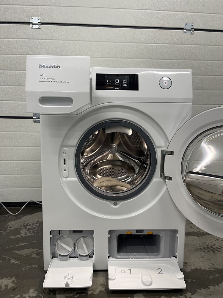 ТОП Дуже крута пральна машина Miele WTW870WPM з сушкою 9/6 XXL WT1
