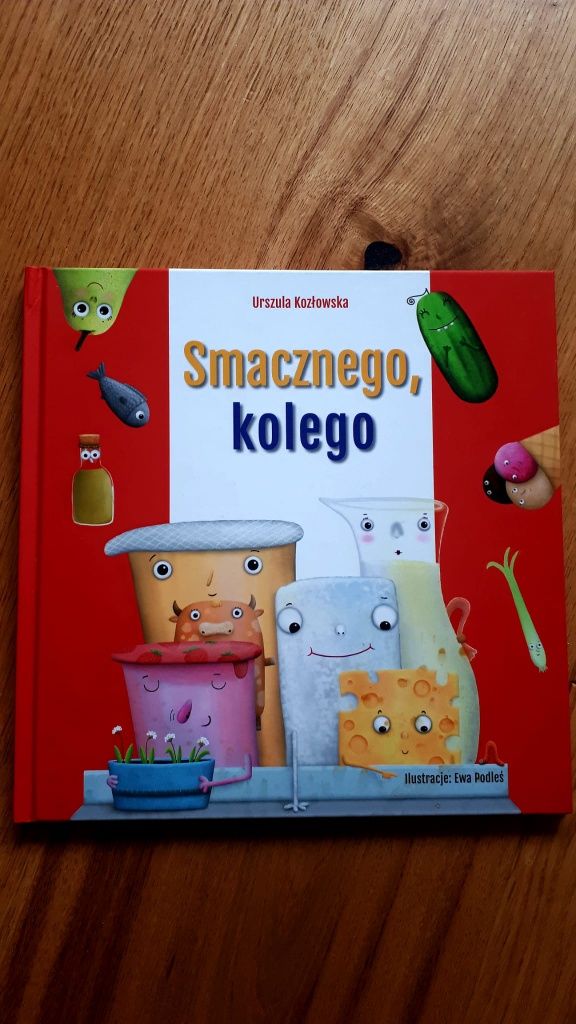Smacznego kolego książka dla dzieci