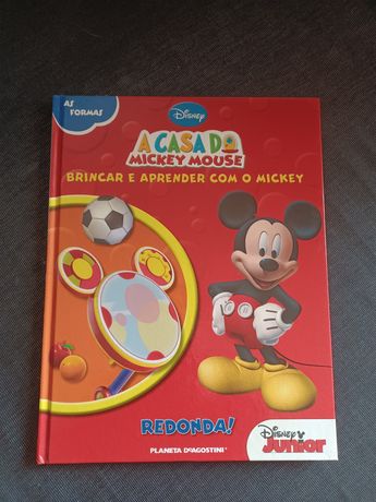 Livro - A Casa do Mickey Mouse, as formas