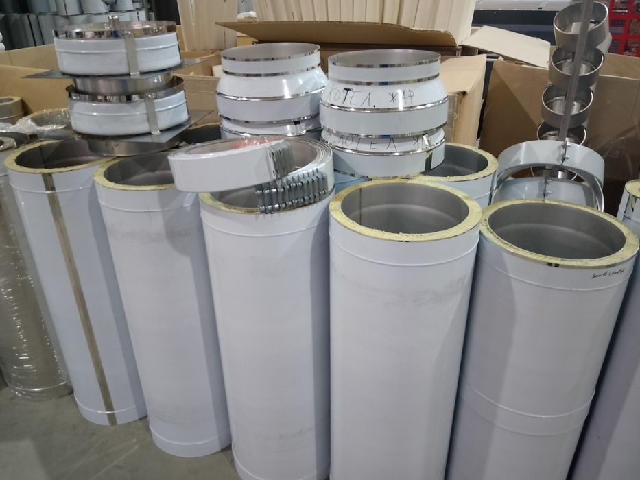 Димоходи Елементи та комплектуючі для димоходів продаж  монтаж