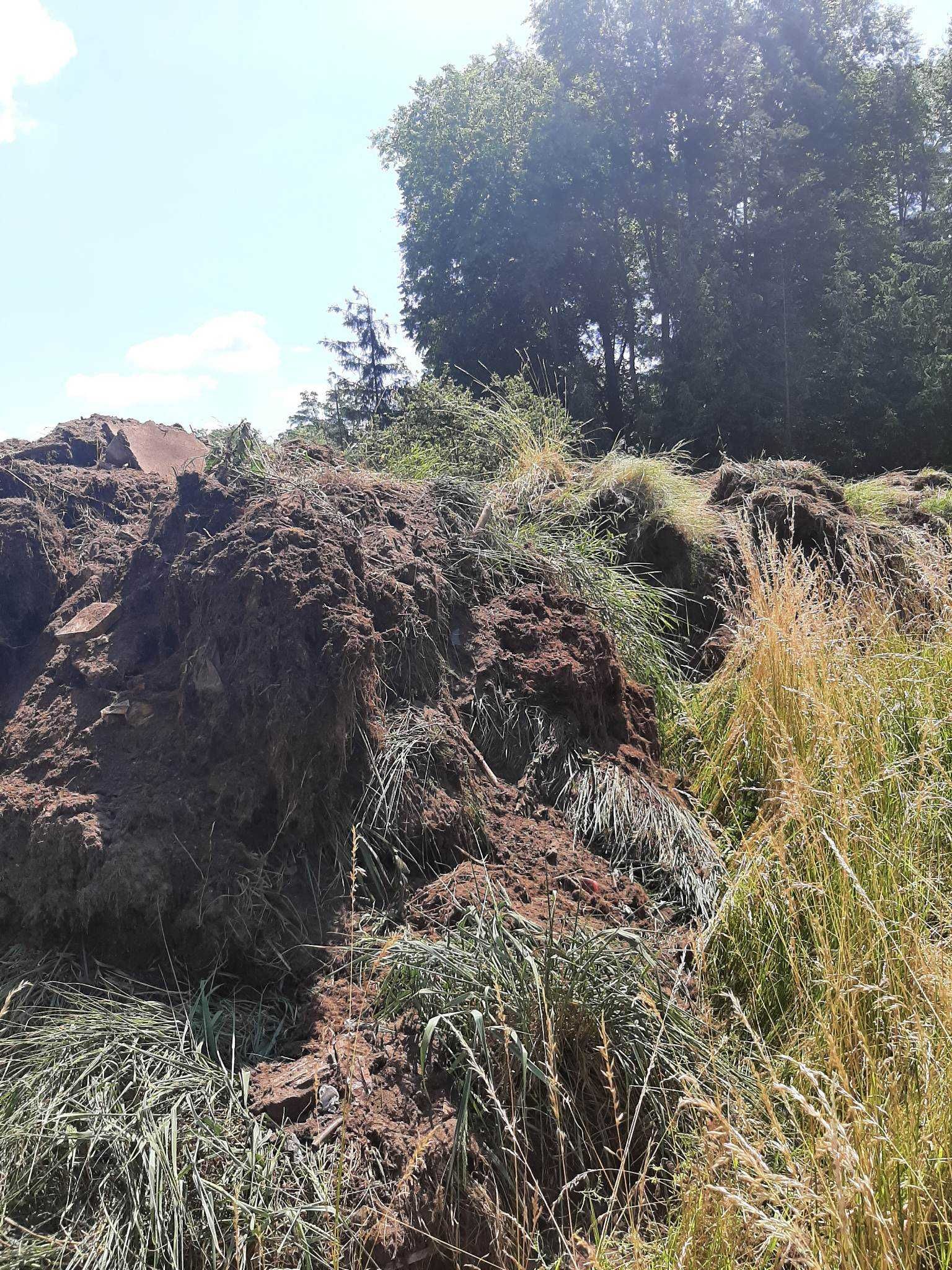 ziemia darń na podniesienie terenu