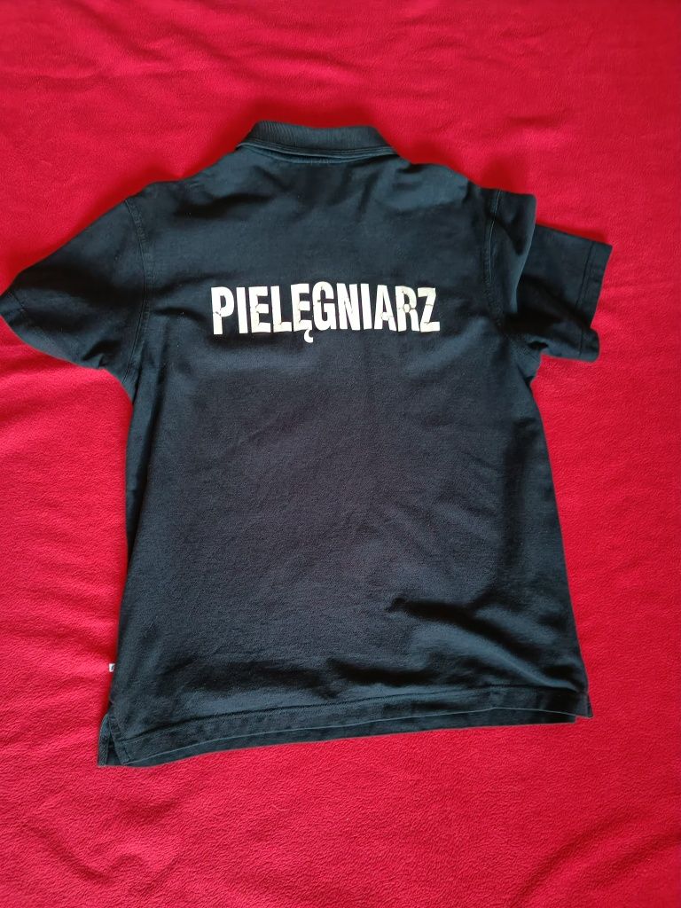 Koszulka polo z nadrukiem Pielęgniarz