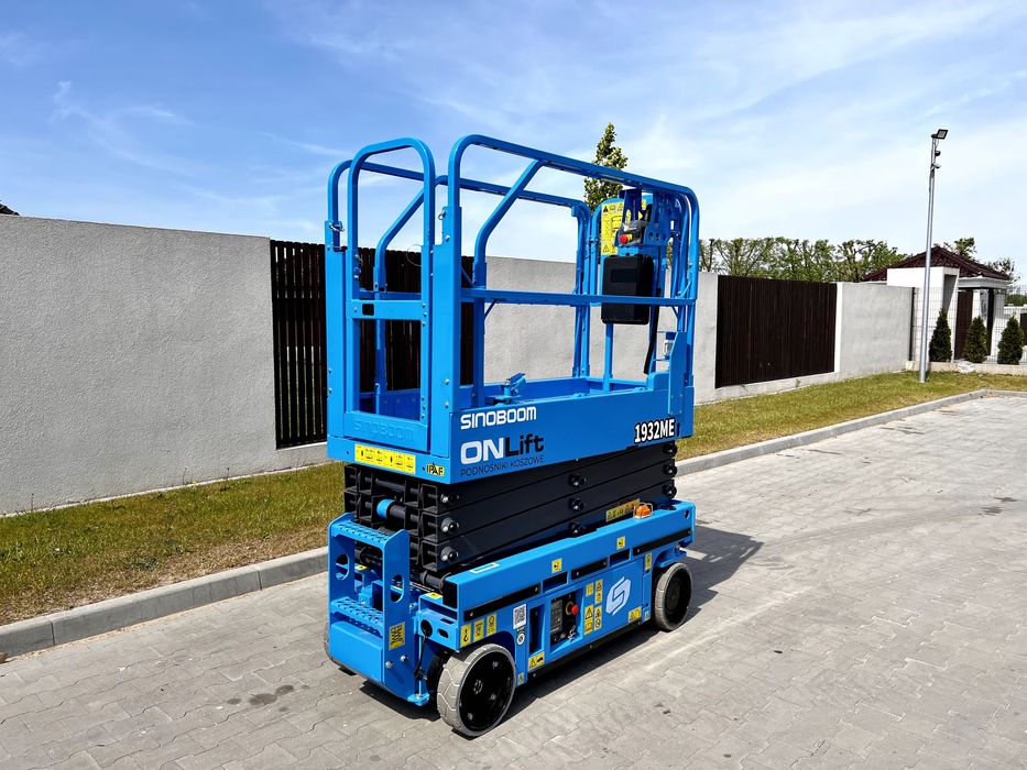 WYNAJEM podnośniki nożycowe halowe - wys. 6, 8, 10, 12, 14m - Bytów