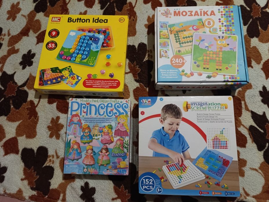 Детская игра, мозаика