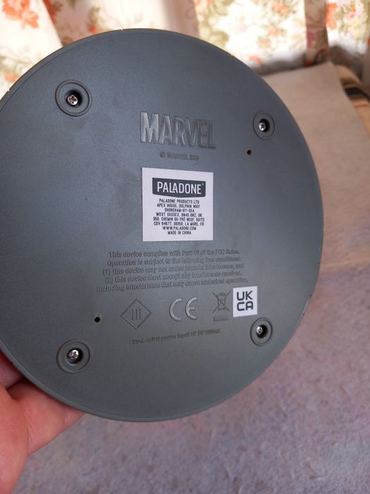 Candeeiro oficial de Marvel homem aranha