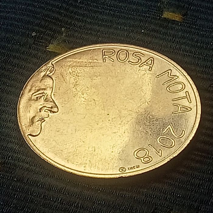 moeda 7.50 Rosa Mota