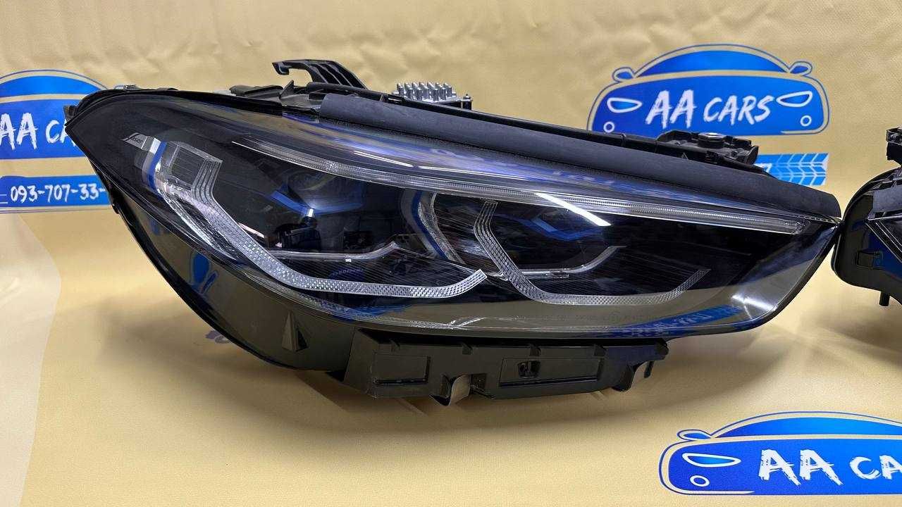 Фары Фари Оптика Фара BMW 8 Laser LED adaptive black БМВ g14 g15 g16