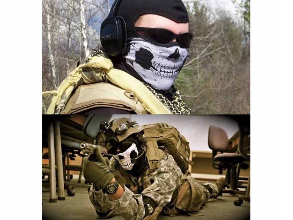 Komin buffa bandana chusta czaszka maska maseczka