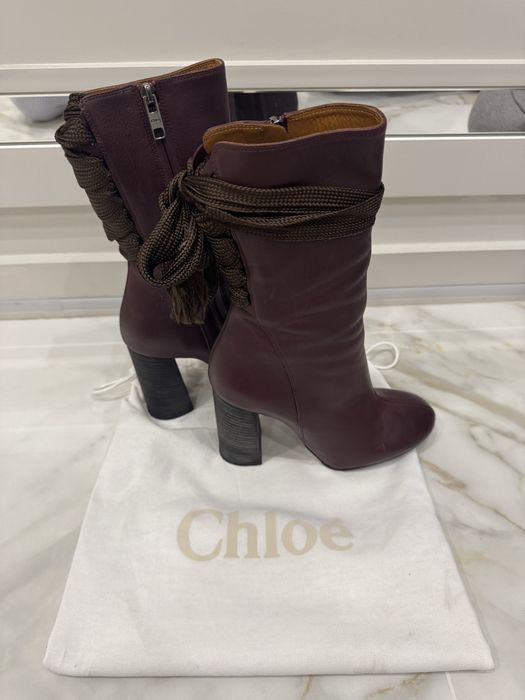 Chloe черевики на каблуку