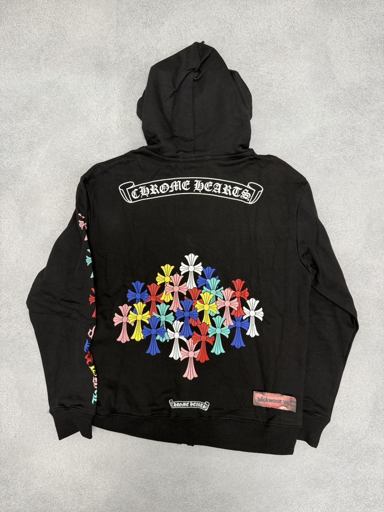 зип худи Chrome Hearts Multicolor zip up M L Xl