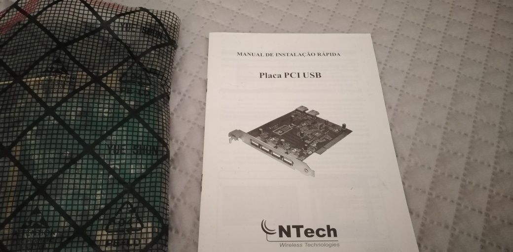 Placa PCI com 6 USB 2.0 NTech