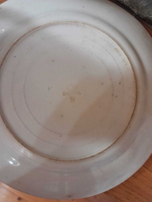 Prato antigo original da Fábrica de Loiça de Sacavém