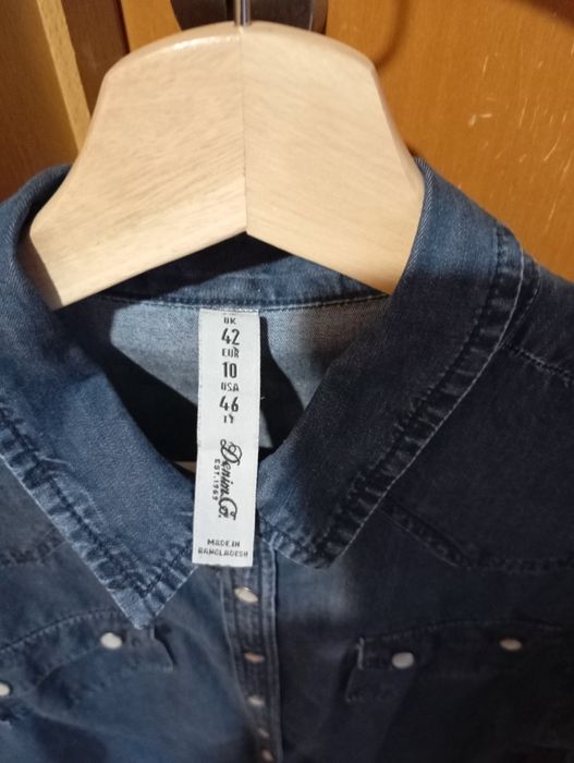 Camisa de ganga Denim Co