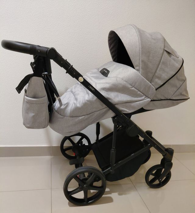 Коляска універсальна 2 в 1 Adamex Zico Текстиль