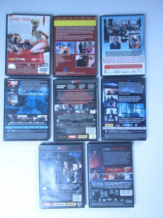 Filmy DVD zestaw