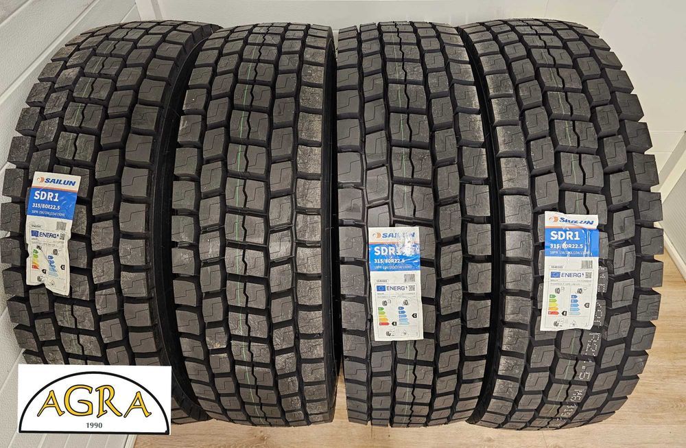 315/80R22.5 (1180netto)  SAILUN  SDR1 opona opony napęd  regionalna
