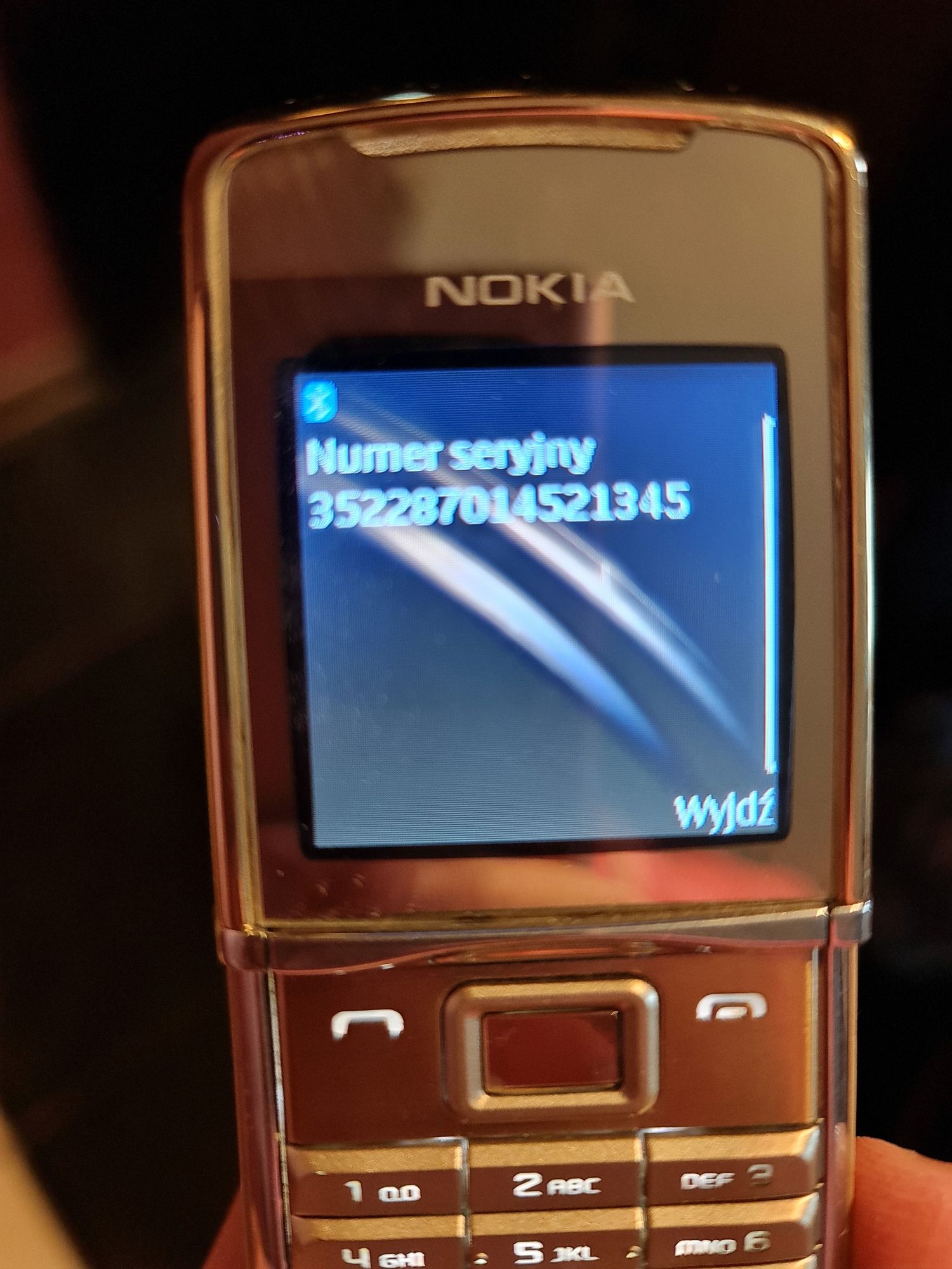 Nokia 8800 Sirocco Gold